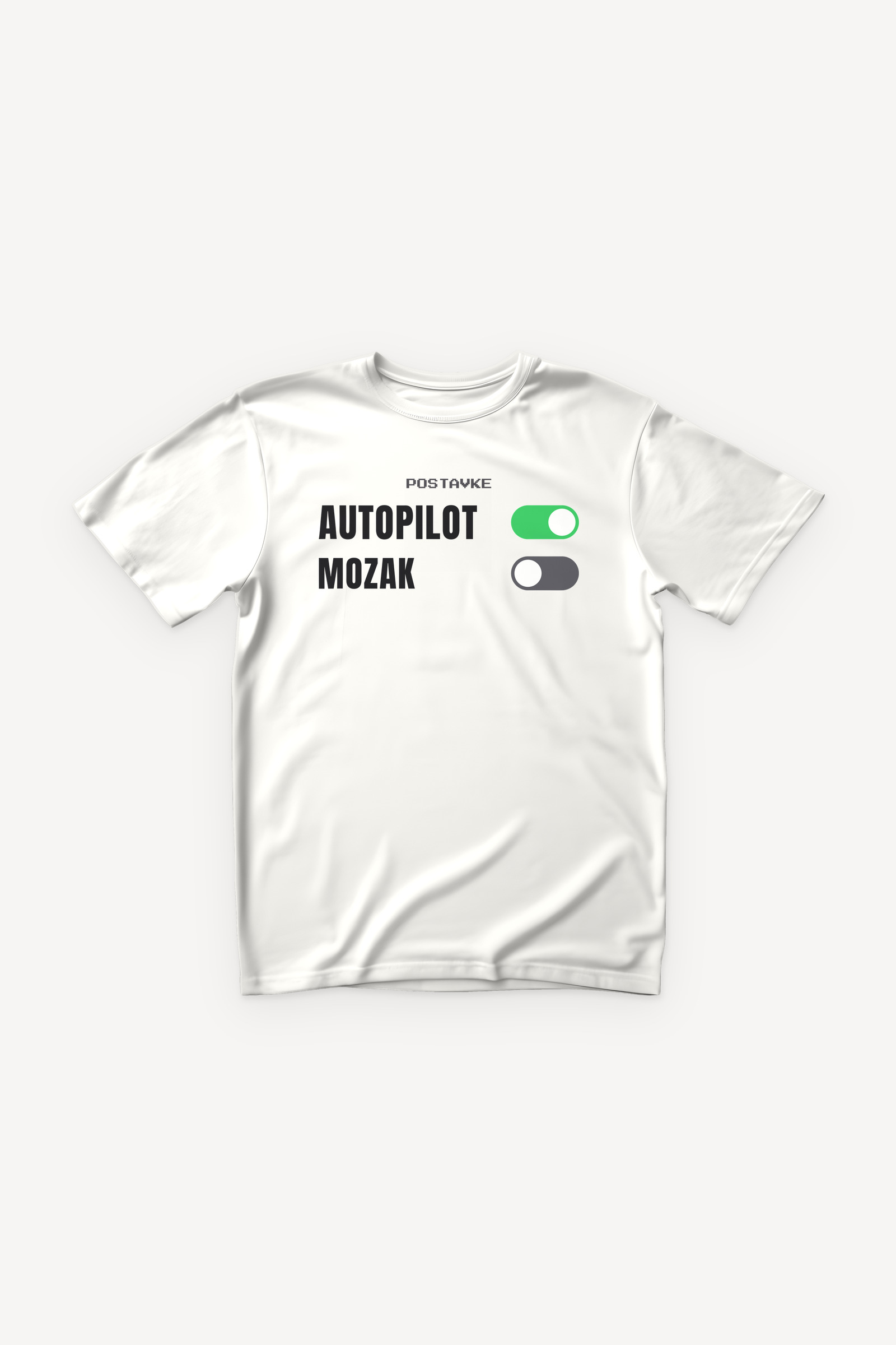 Autopilot majica - bijela