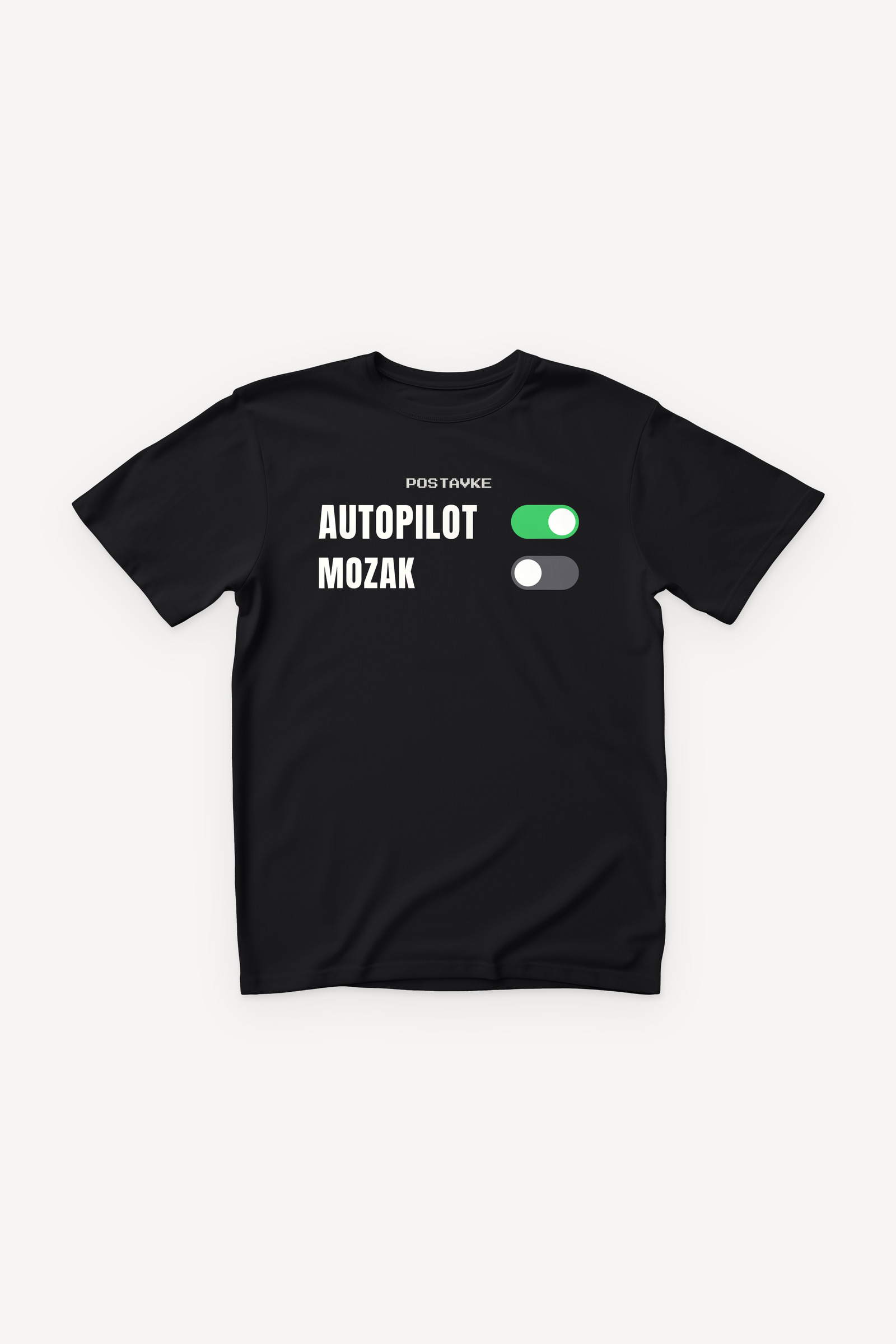 Autopilot majica - crna
