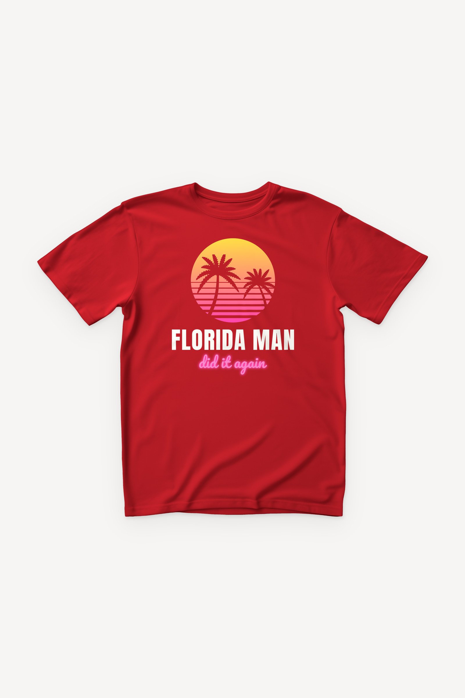 Florida Man majica - crvena