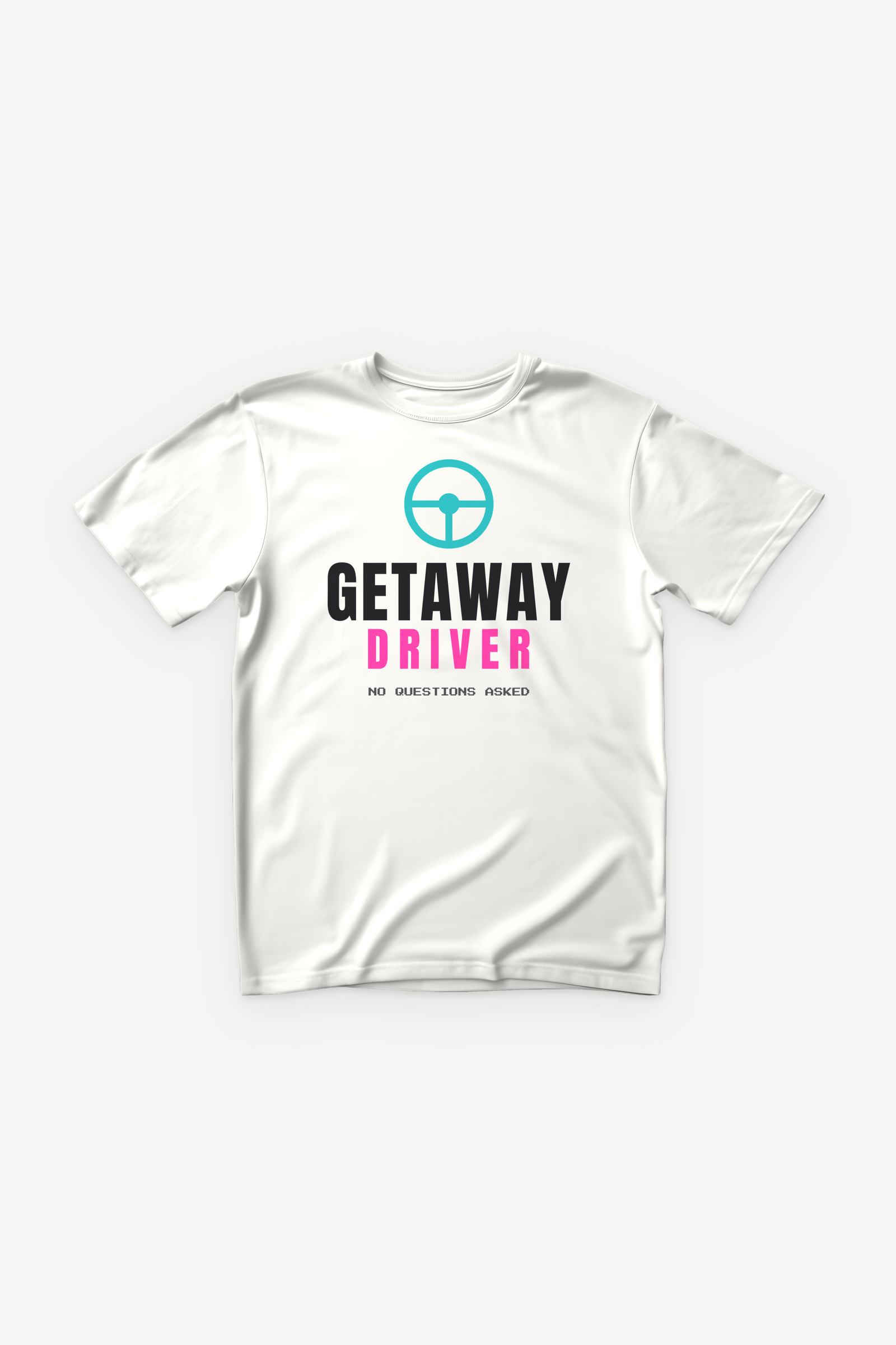 Getaway Driver majica - bijela
