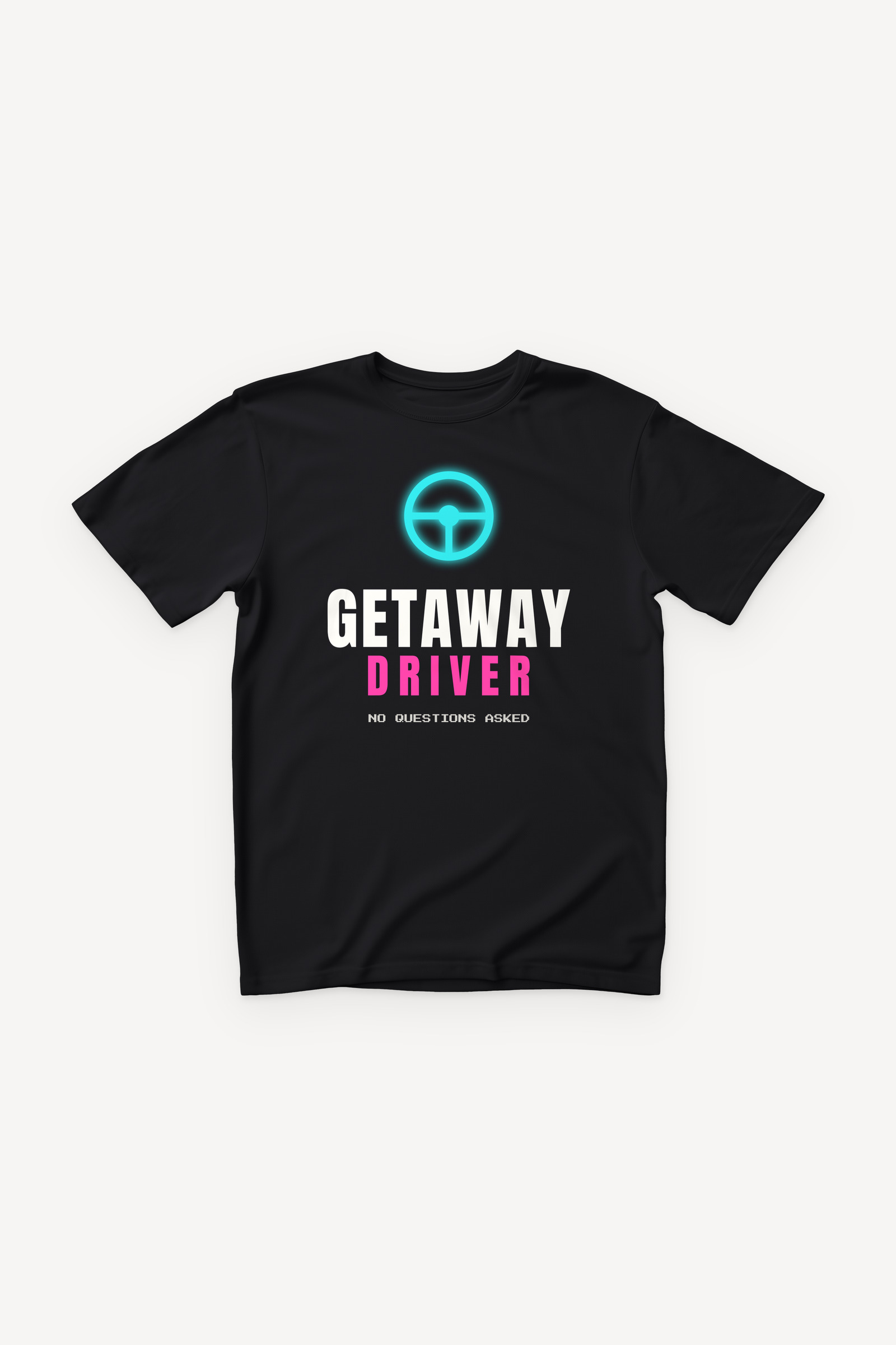 Getaway Driver majica - crna