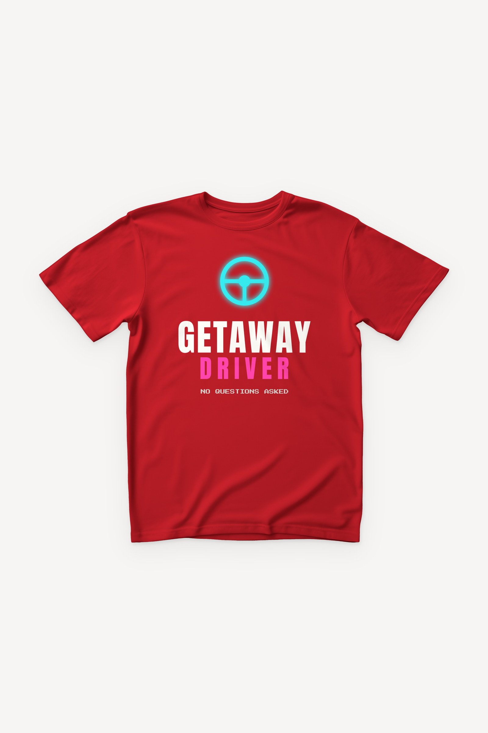 Getaway Driver majica - crvena