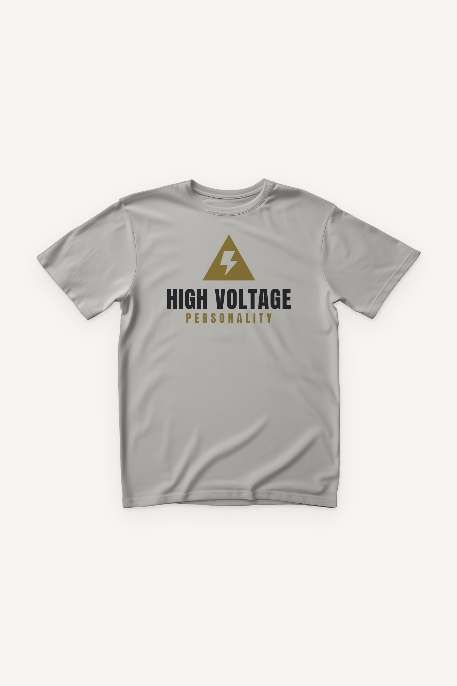 High Voltage majica - siva