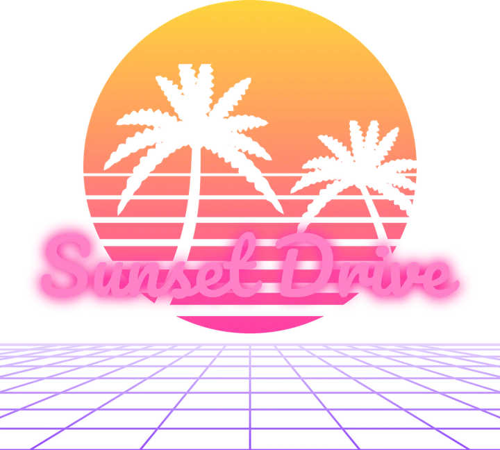 Print fajl dizajna Sunset Drive
