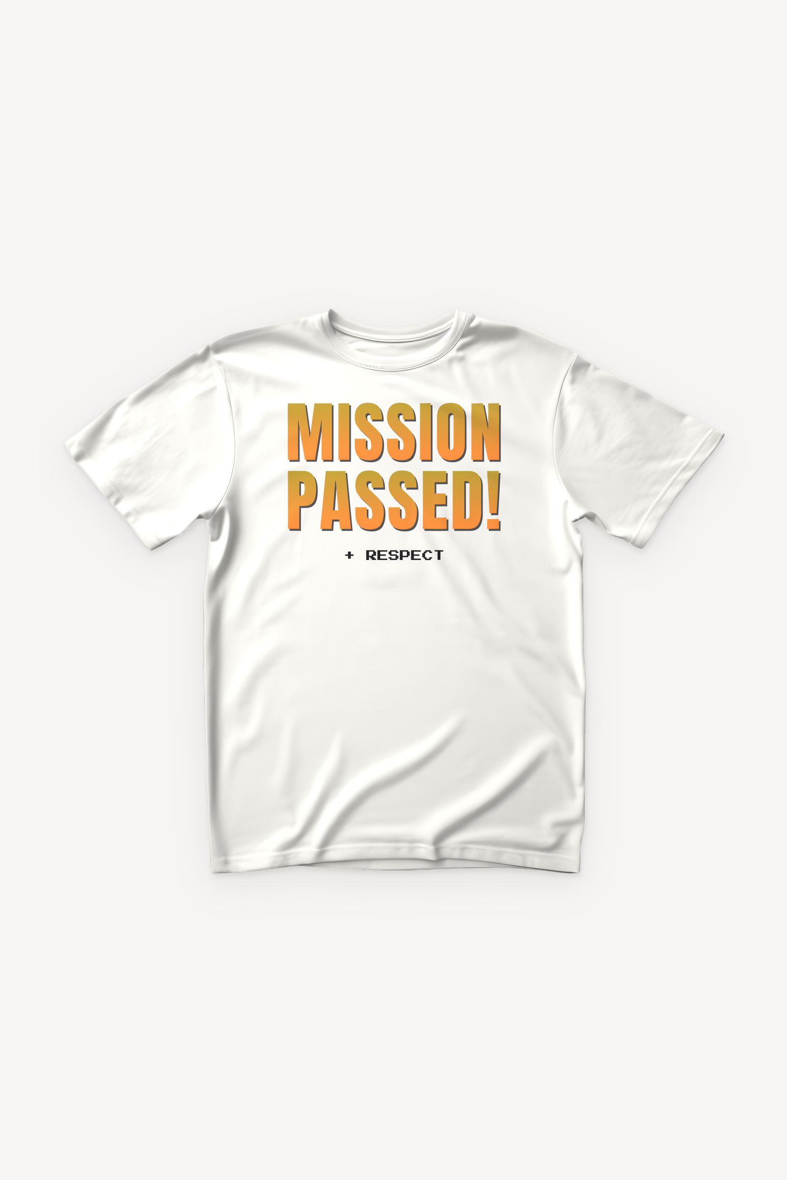 Mission Passed majica - bijela