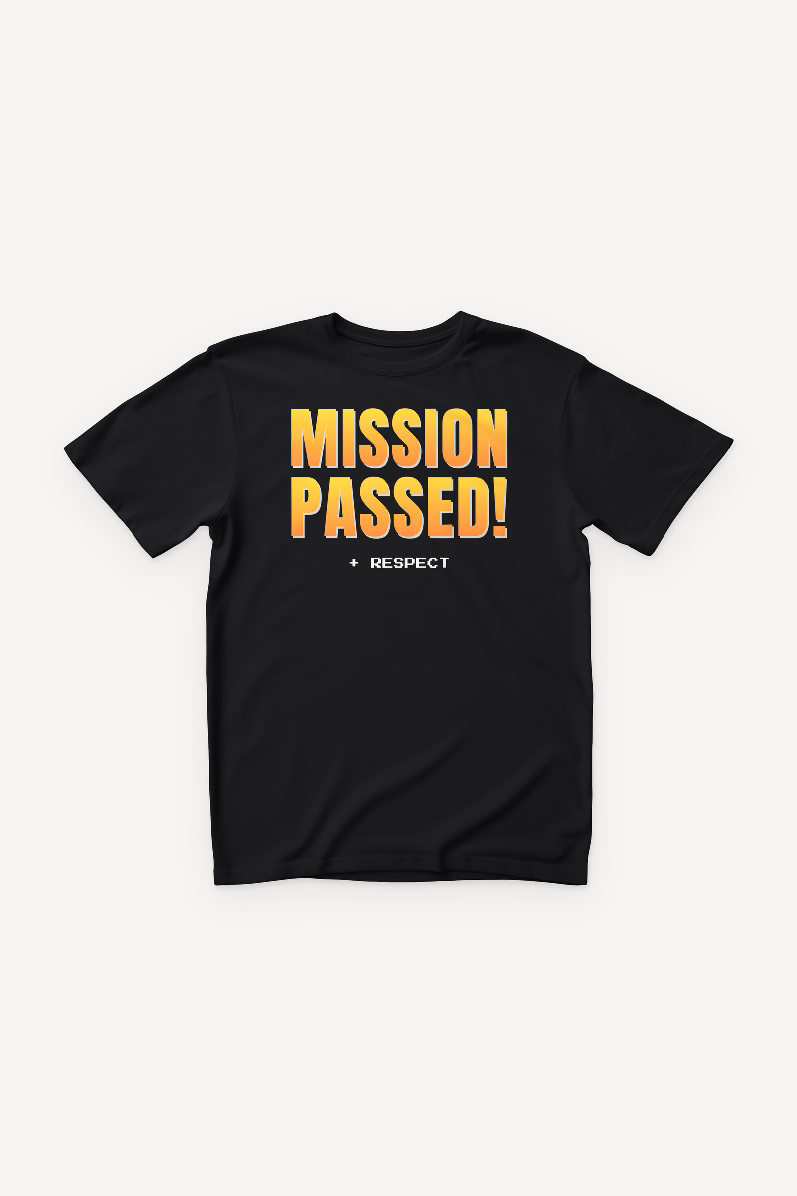 Mission Passed majica - crna
