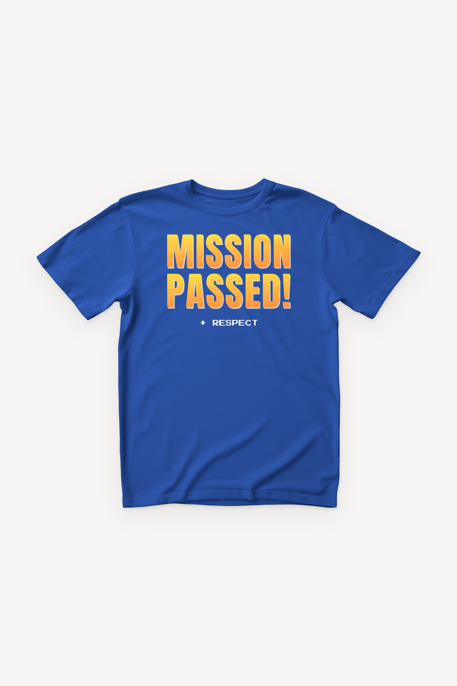 Mission Passed majica - plava