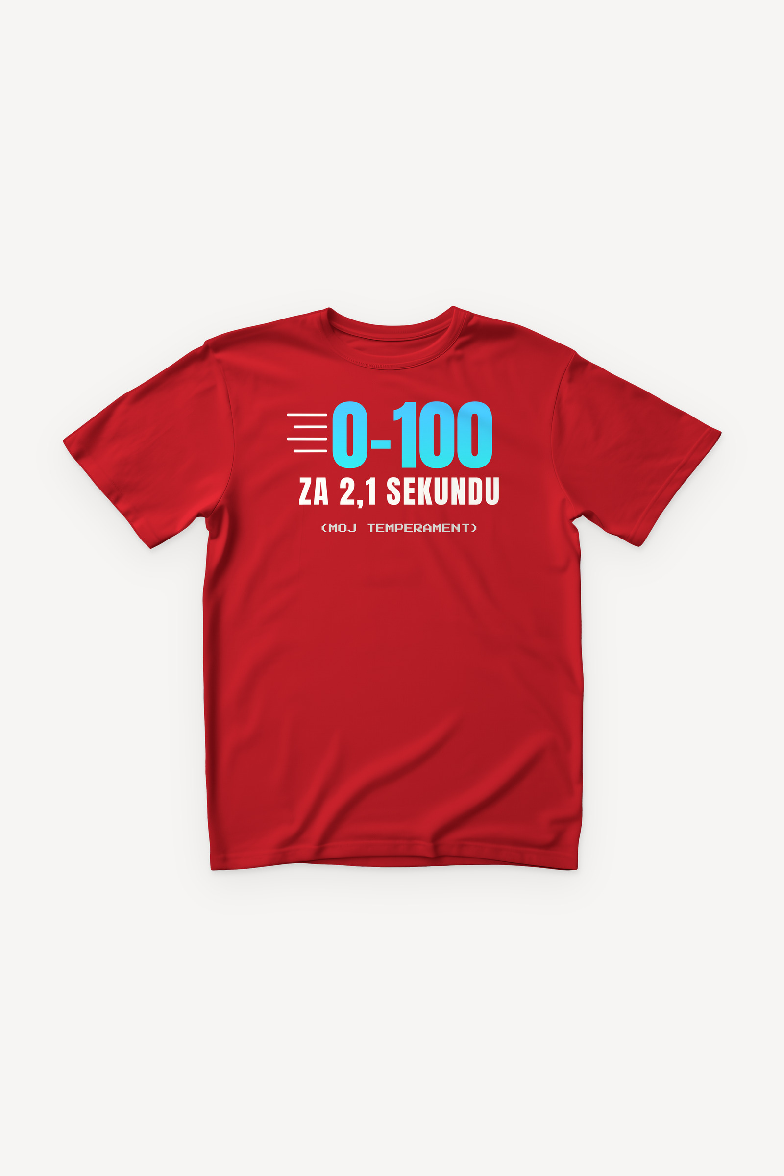 0–100 majica - crvena