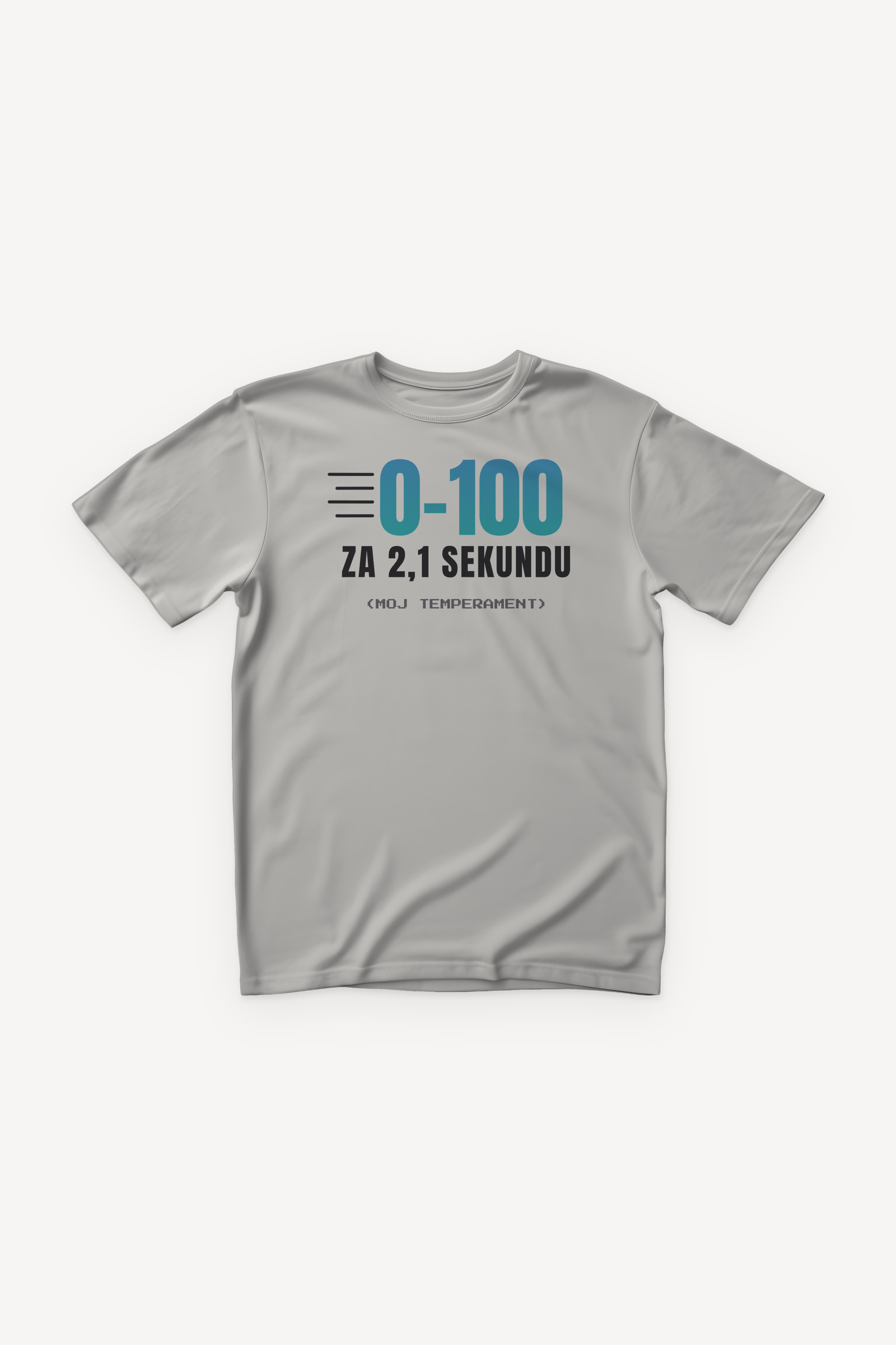 0–100 majica - siva