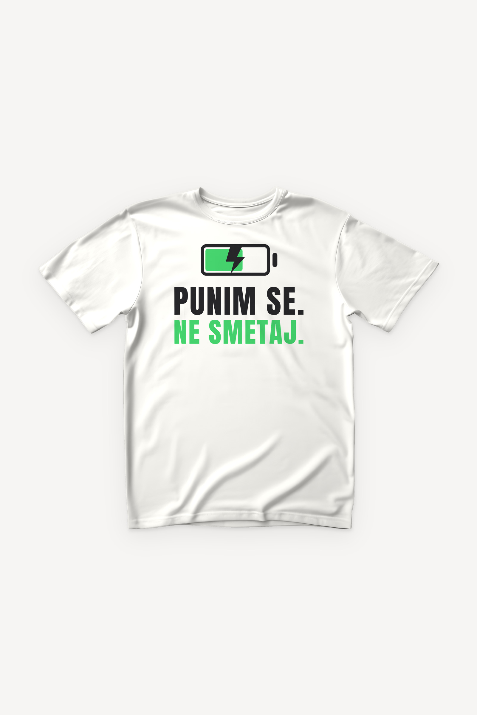 Punim se majica - bijela