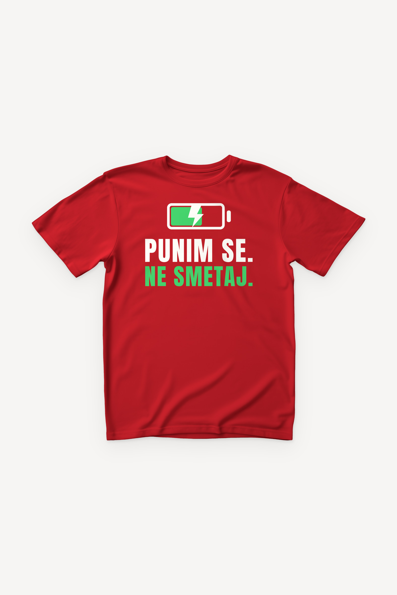 Punim se majica - crvena