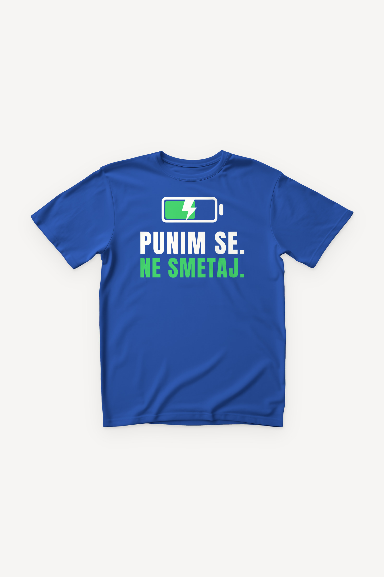 Punim se majica - plava