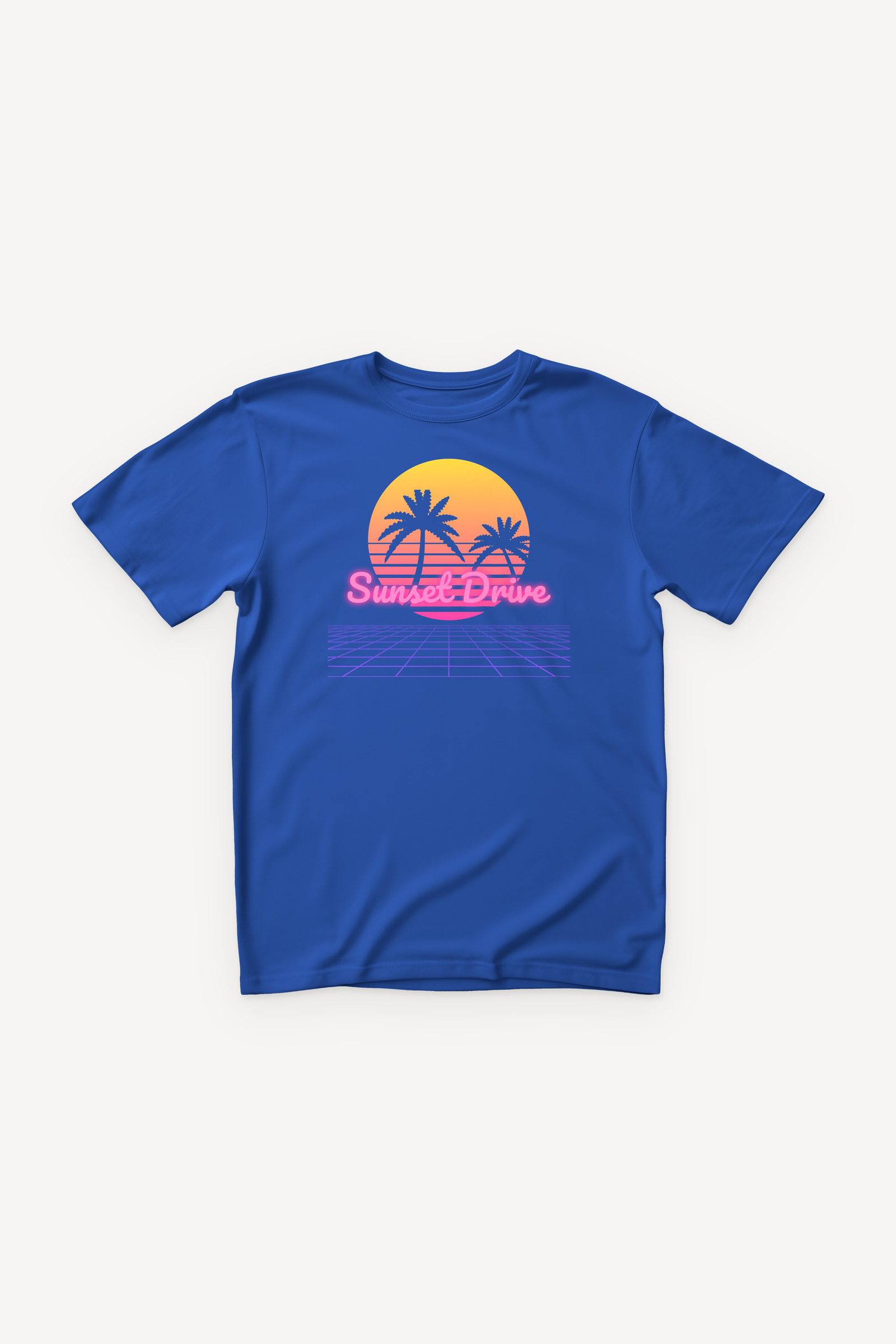 Sunset Drive majica - plava