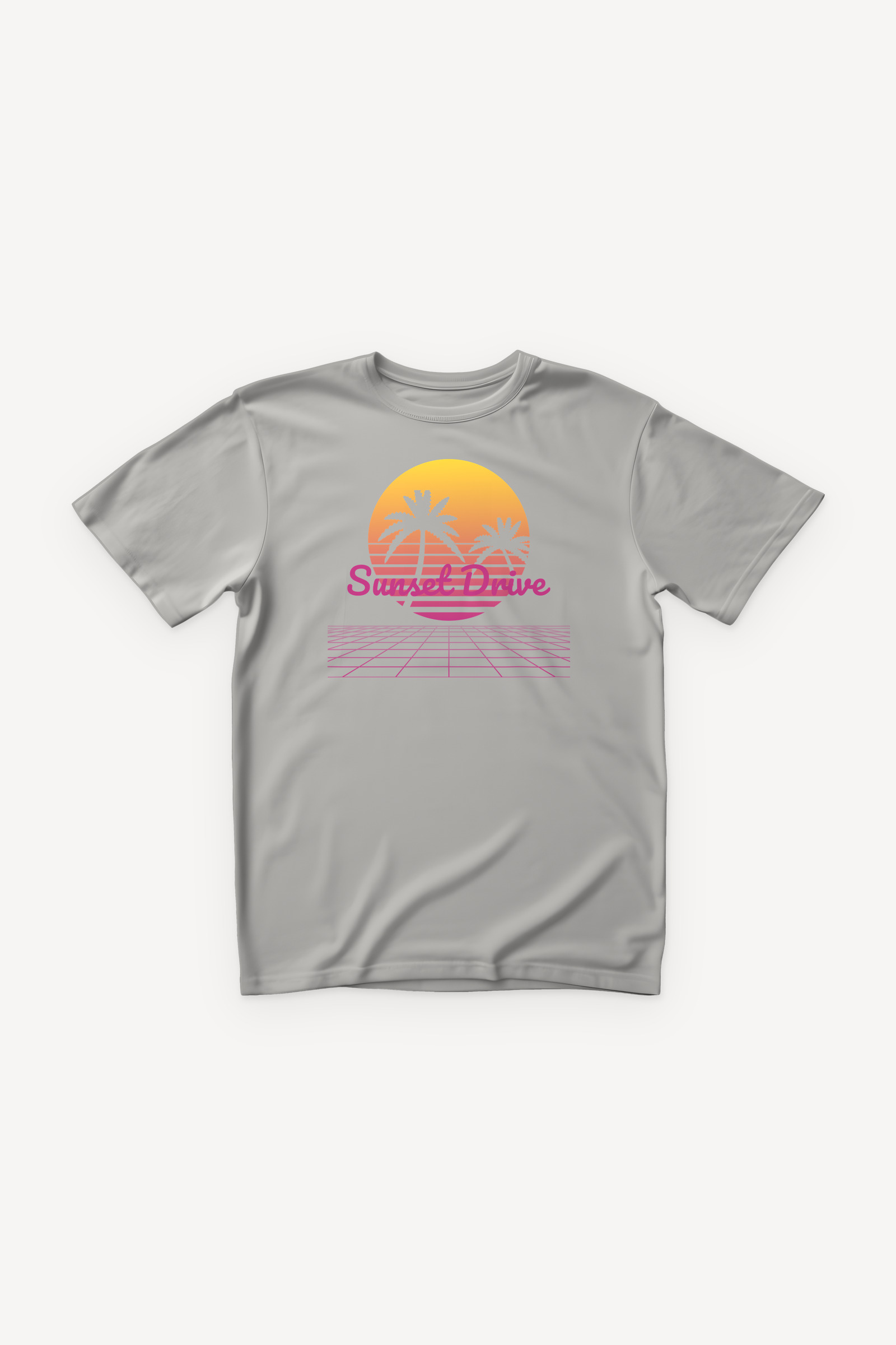 Sunset Drive majica - siva