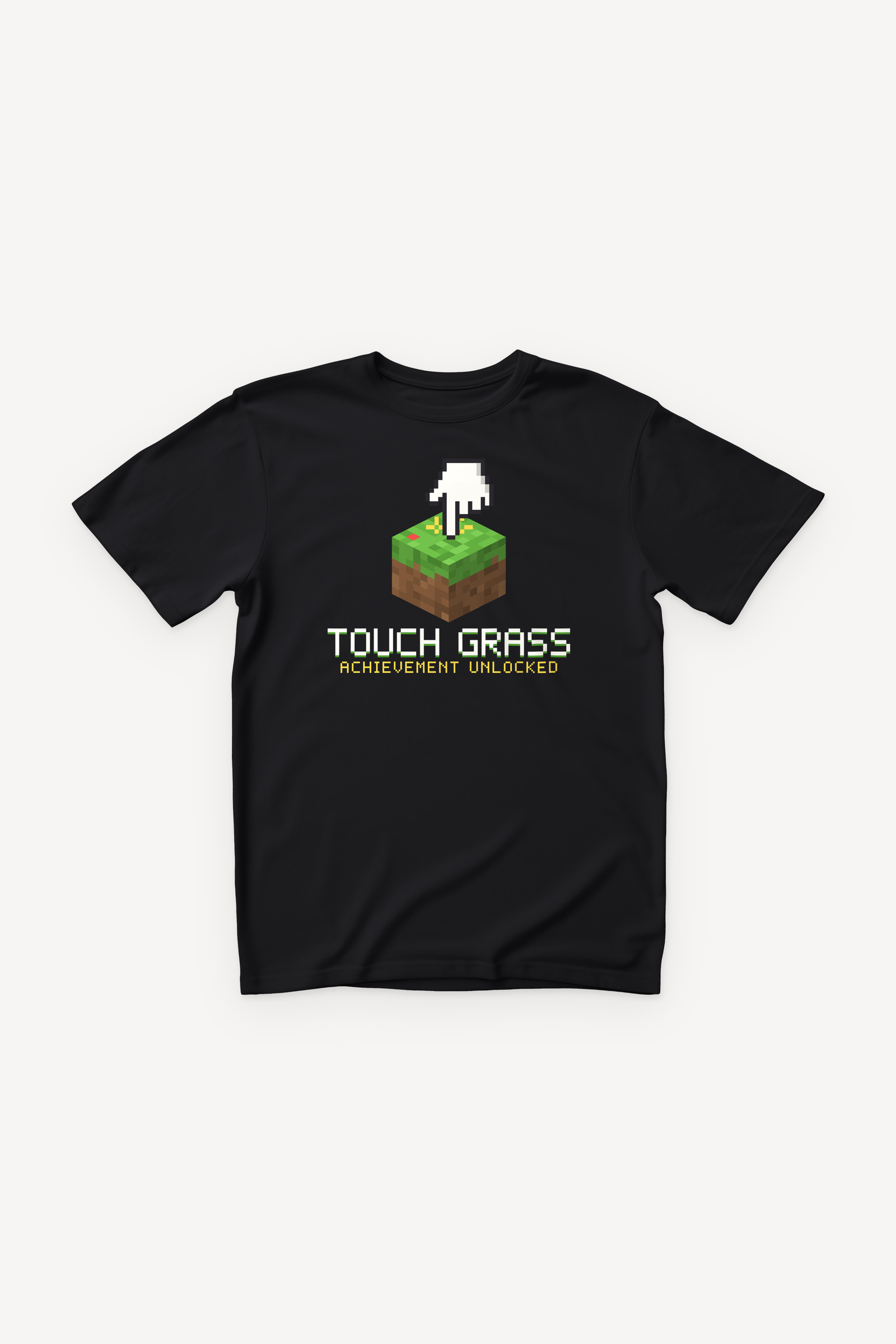 Touch Grass majica - crna