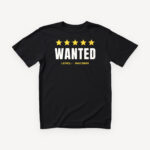 Wanted majica - crna